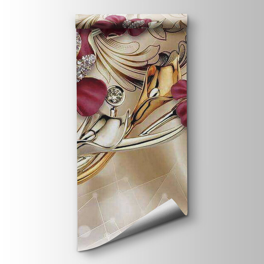 Elegant floral design with intricate details