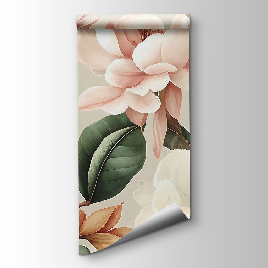 Elegant flowers in soft pastel colors Elegant flowers in soft pastel colors