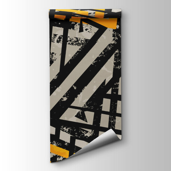 Black and yellow pattern Black and yellow pattern