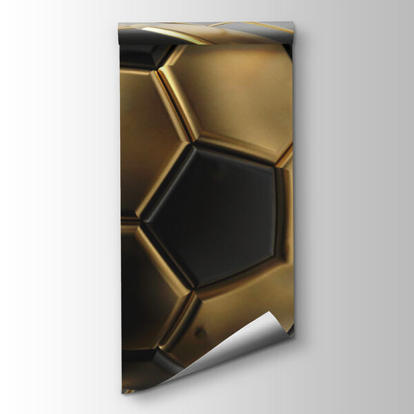 Soccer dreams in metallic hues