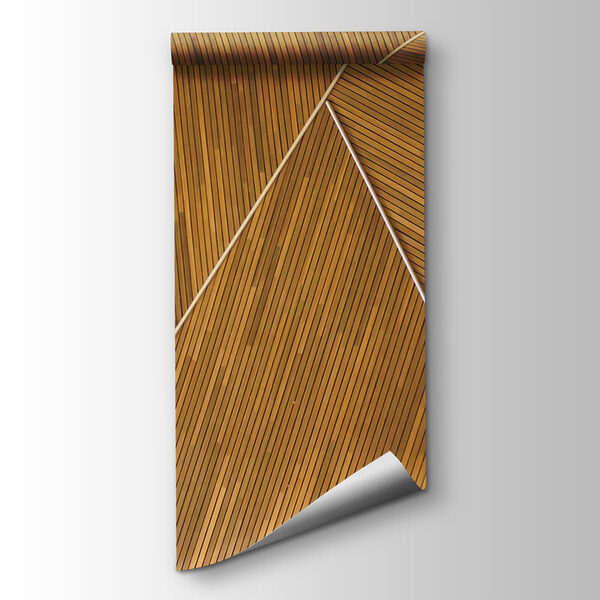 Artistic wooden paneling pattern design