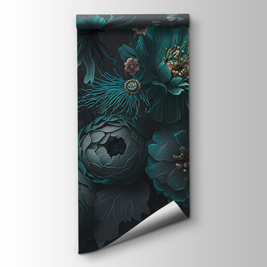 Elegant floral arrangement in cool tones Elegant floral arrangement in cool tones