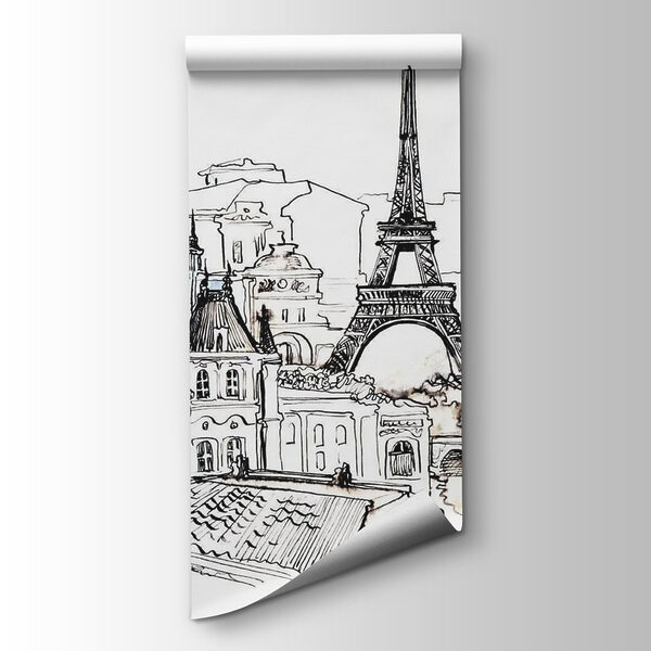 Drawing of a city Drawing of a city