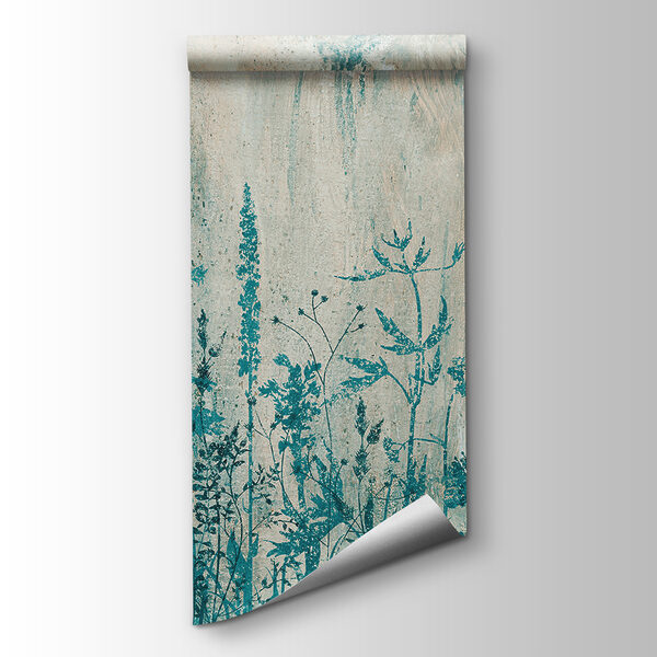 Botanical silhouettes in serene hues Botanical silhouettes in serene hues