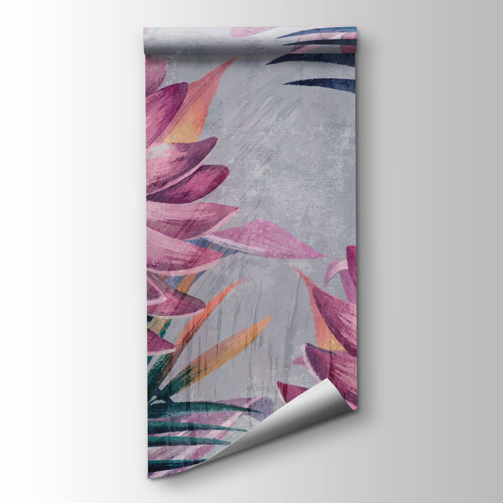 Vibrant blooms against a textured backdrop Vibrant blooms against a textured backdrop