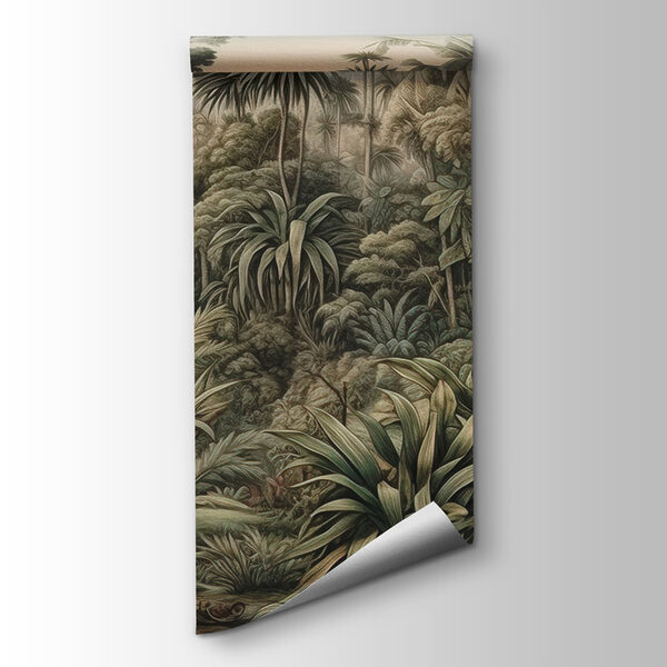 Painting of a forest