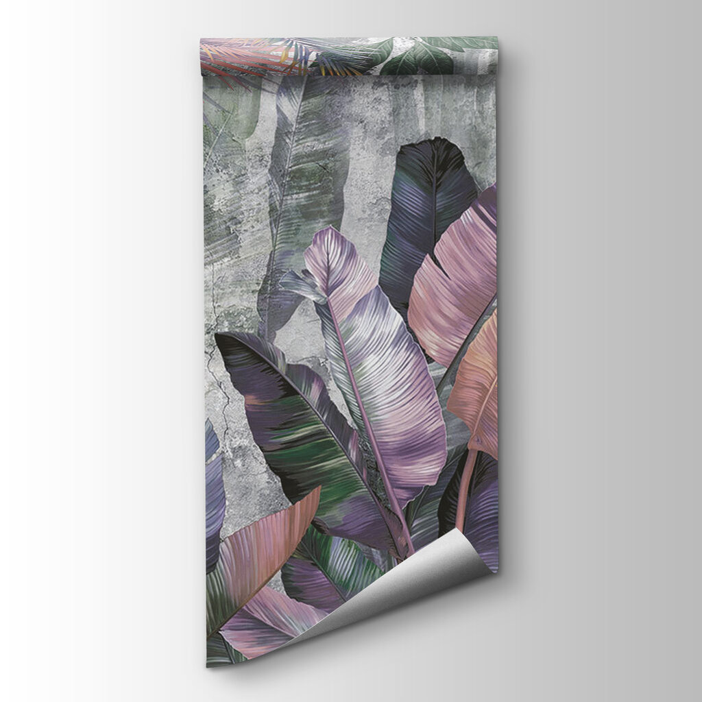 Wallpaper with colorful leaves Wallpaper with colorful leaves