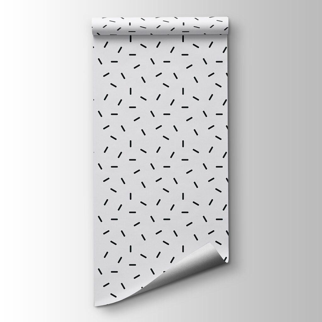 A pattern of black lines