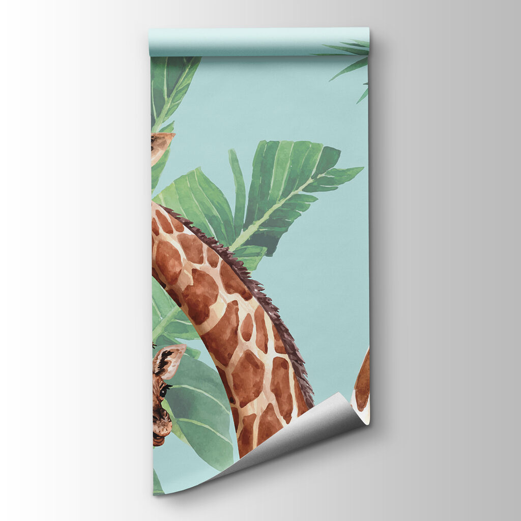 A group of giraffes with their heads together A group of giraffes with their heads together