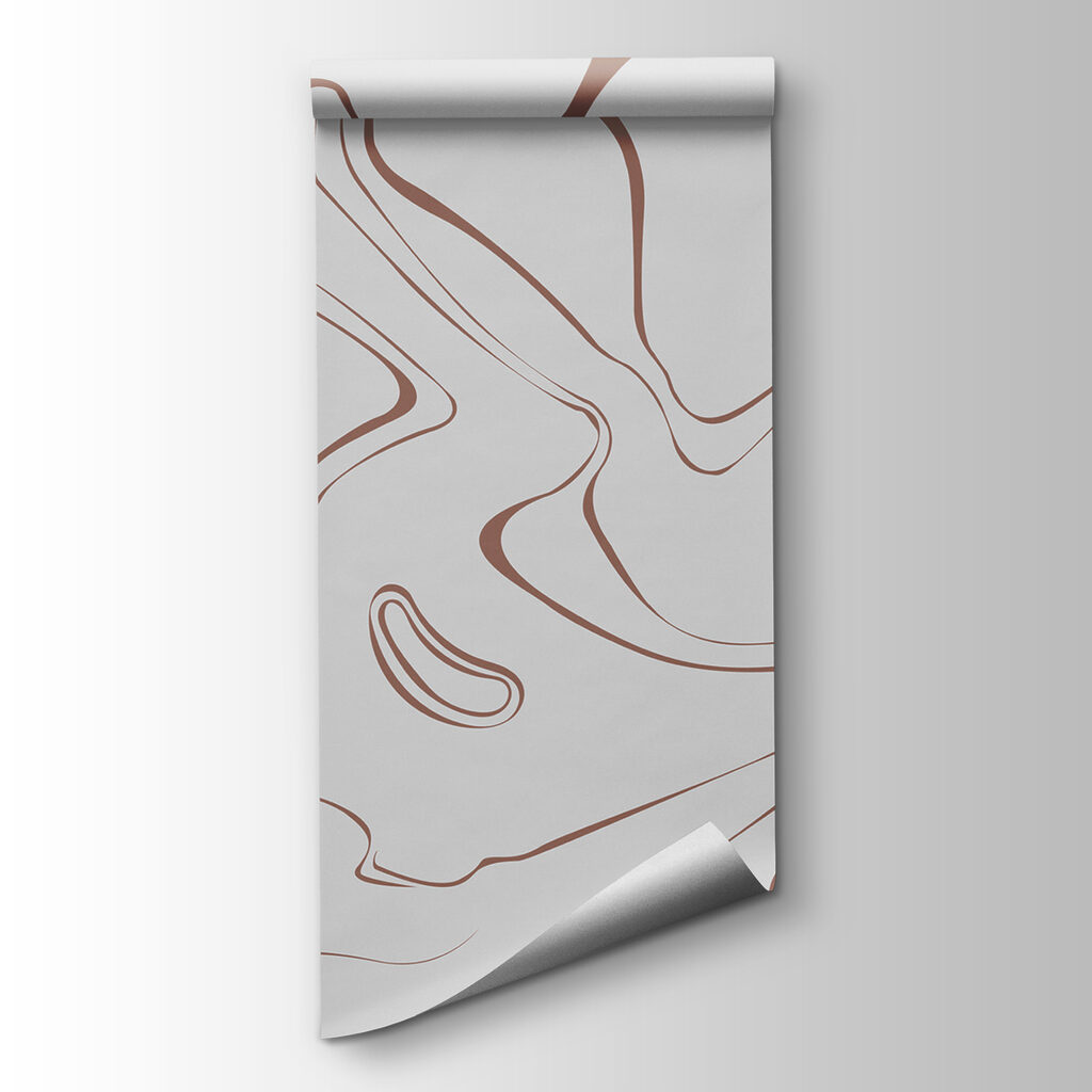 A white and brown swirls A white and brown swirls