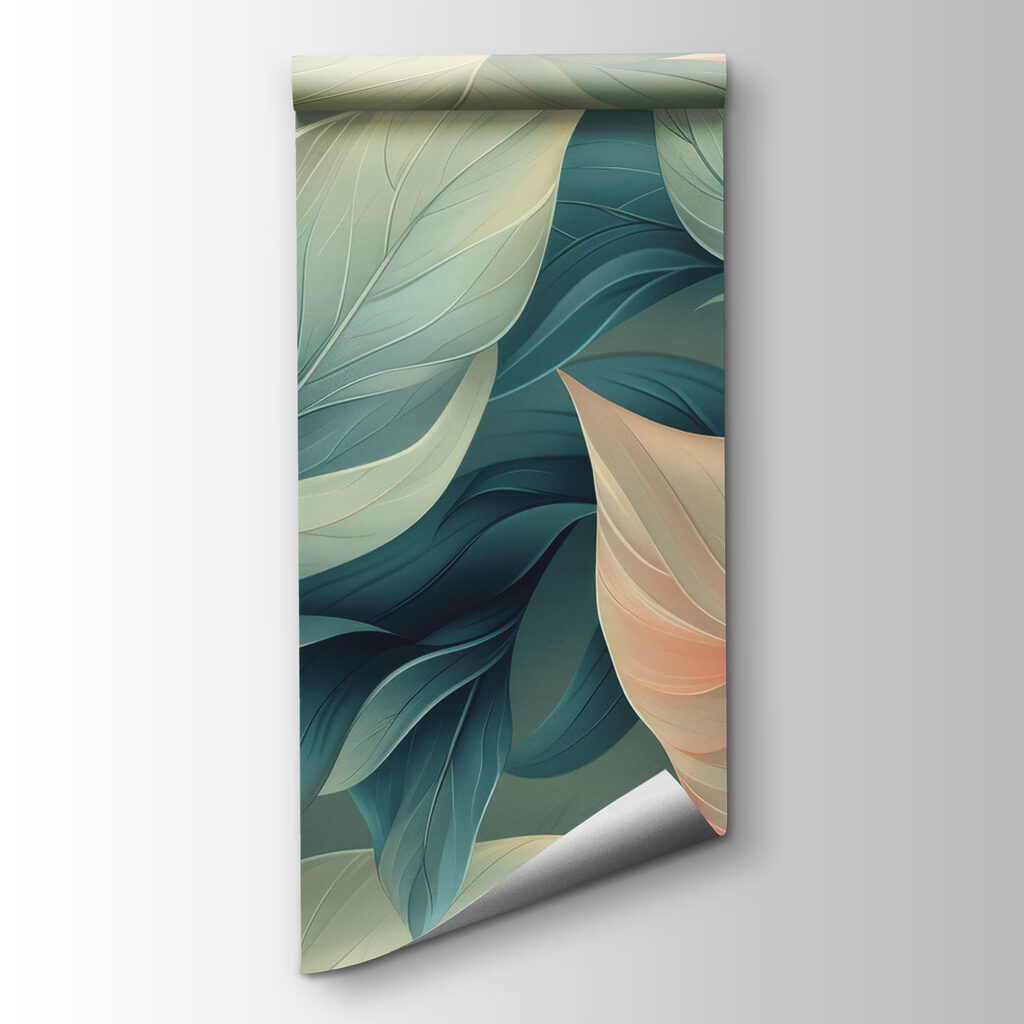 A close up of leaves