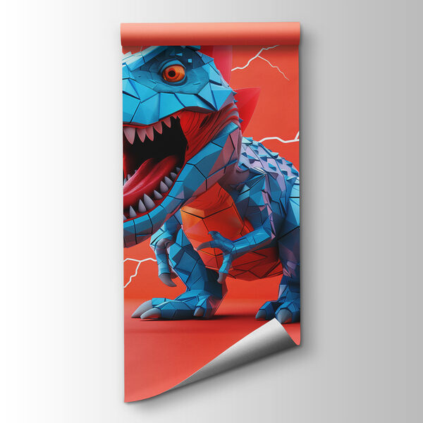 Blue dinosaur with lightning coming out of it Blue dinosaur with lightning coming out of it