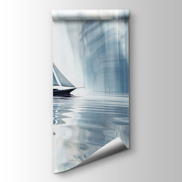 Sailboat in a body of water Sailboat in a body of water