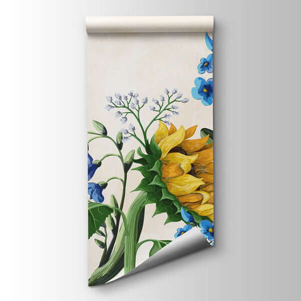 Group of sunflowers and other flowers Group of sunflowers and other flowers