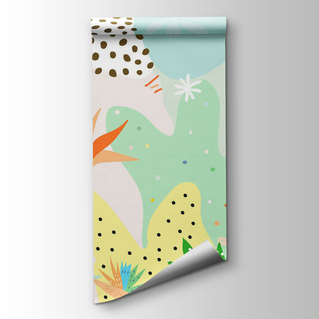 Colorful pattern with different shapes and colors Colorful pattern with different shapes and colors