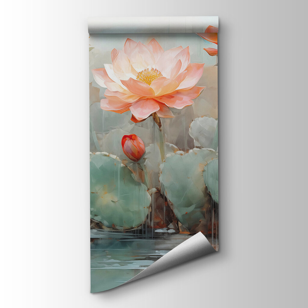 Group of pink flowers with green leaves Group of pink flowers with green leaves