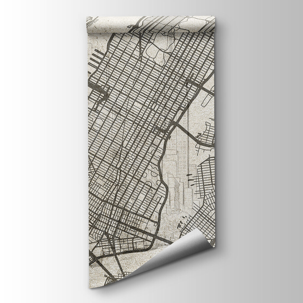 Map of a city Map of a city