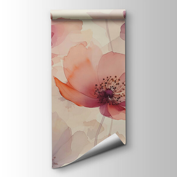 Group of flowers on a white background