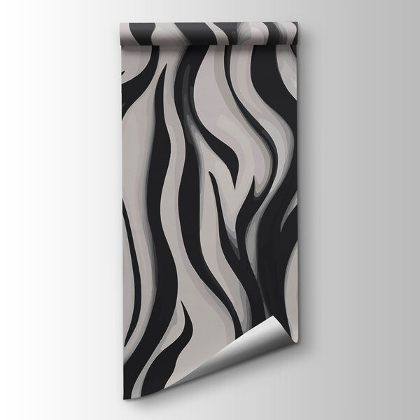 Black and white striped pattern