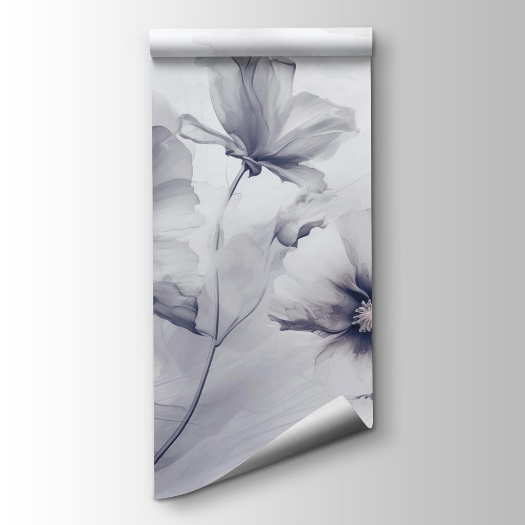 Group of flowers on a white background Group of flowers on a white background
