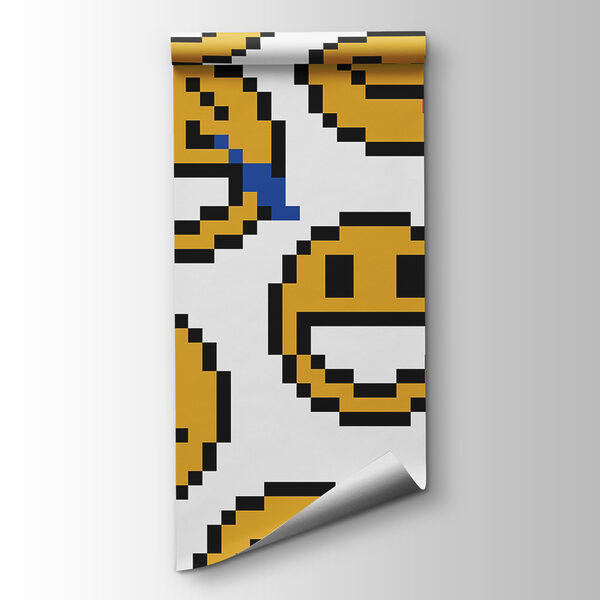 Group of yellow smiley faces Group of yellow smiley faces