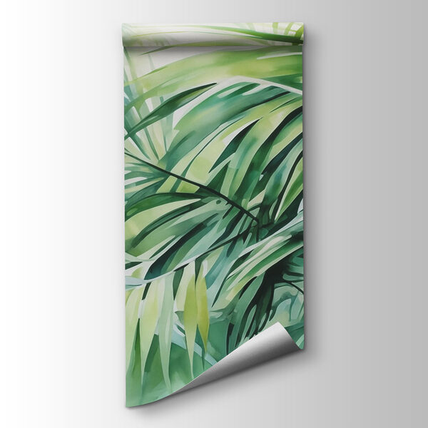 Lush green leaves in vibrant harmony Lush green leaves in vibrant harmony