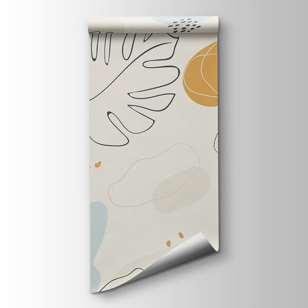 Abstract leaves on a soft background Abstract leaves on a soft background