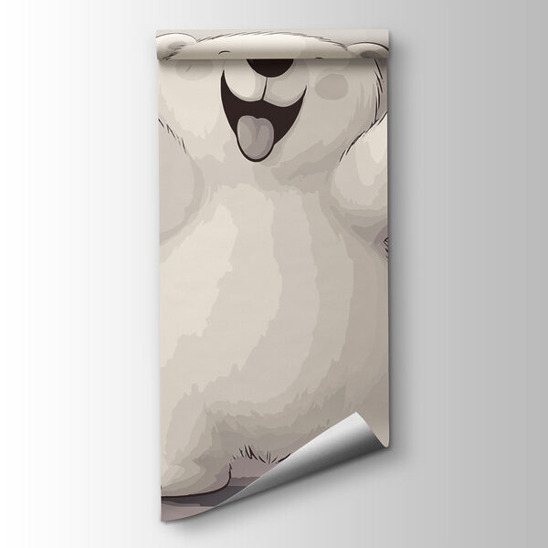 Cartoon of a polar bear Cartoon of a polar bear