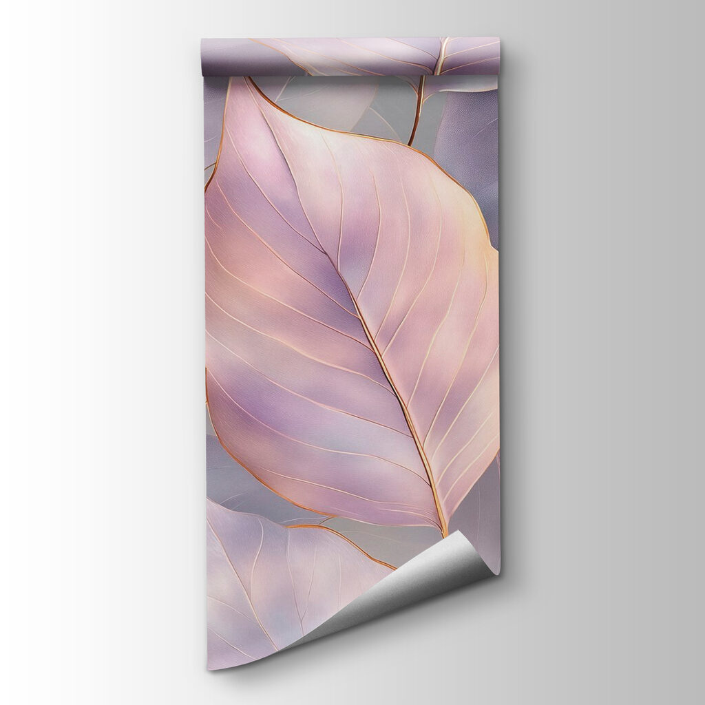 Delicate leaves in soft hues Delicate leaves in soft hues