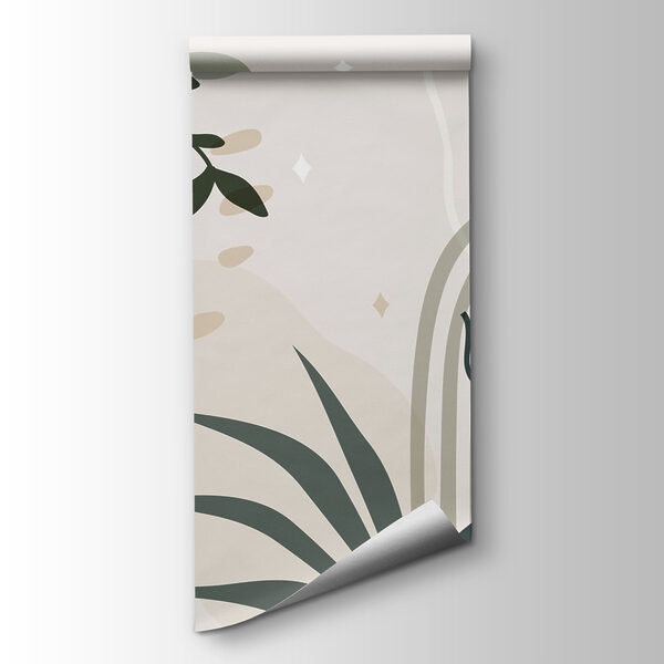 Graphic of a plant and potted plants Graphic of a plant and potted plants