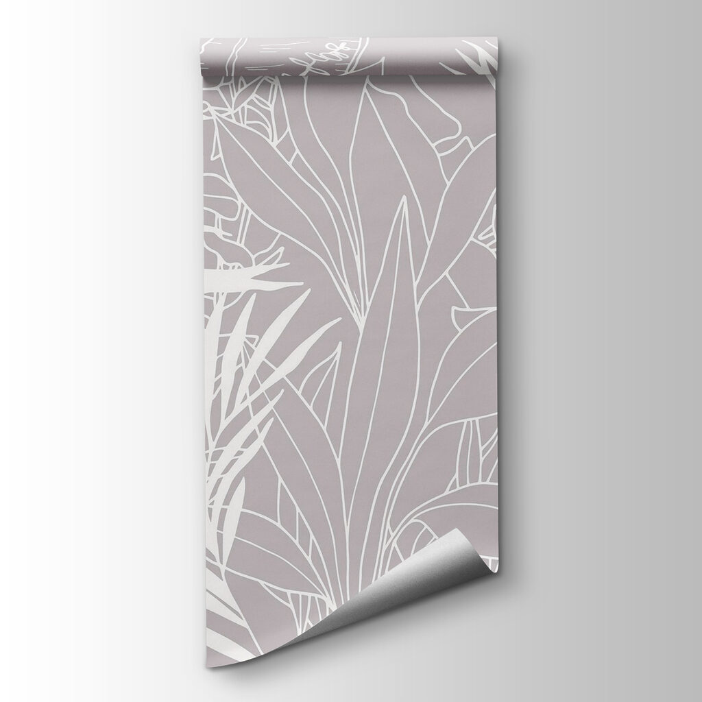 - Elegant foliage on a muted backdrop - Elegant foliage on a muted backdrop