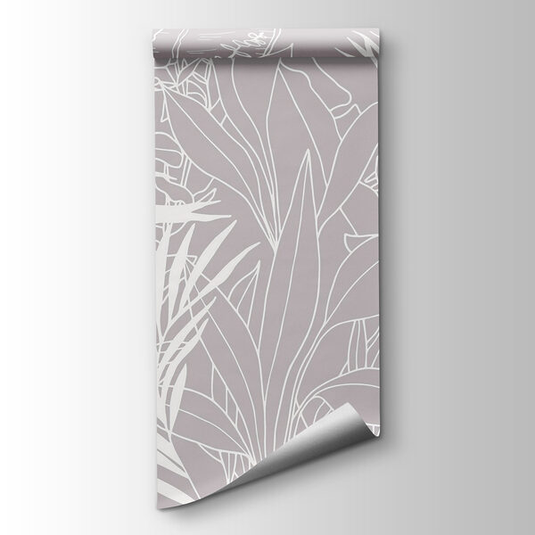 - Elegant foliage on a muted backdrop - Elegant foliage on a muted backdrop