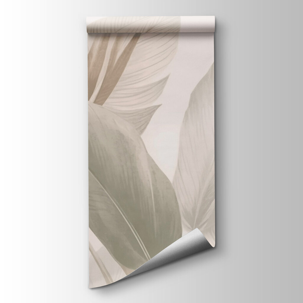 Soft greens and earthy hues blend Soft greens and earthy hues blend