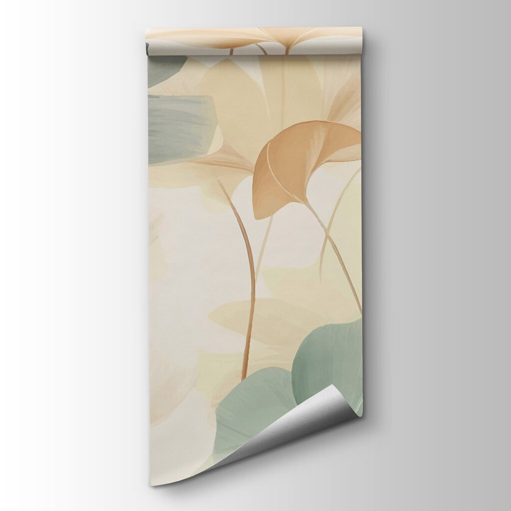 Soft pastels and gentle nature vibes