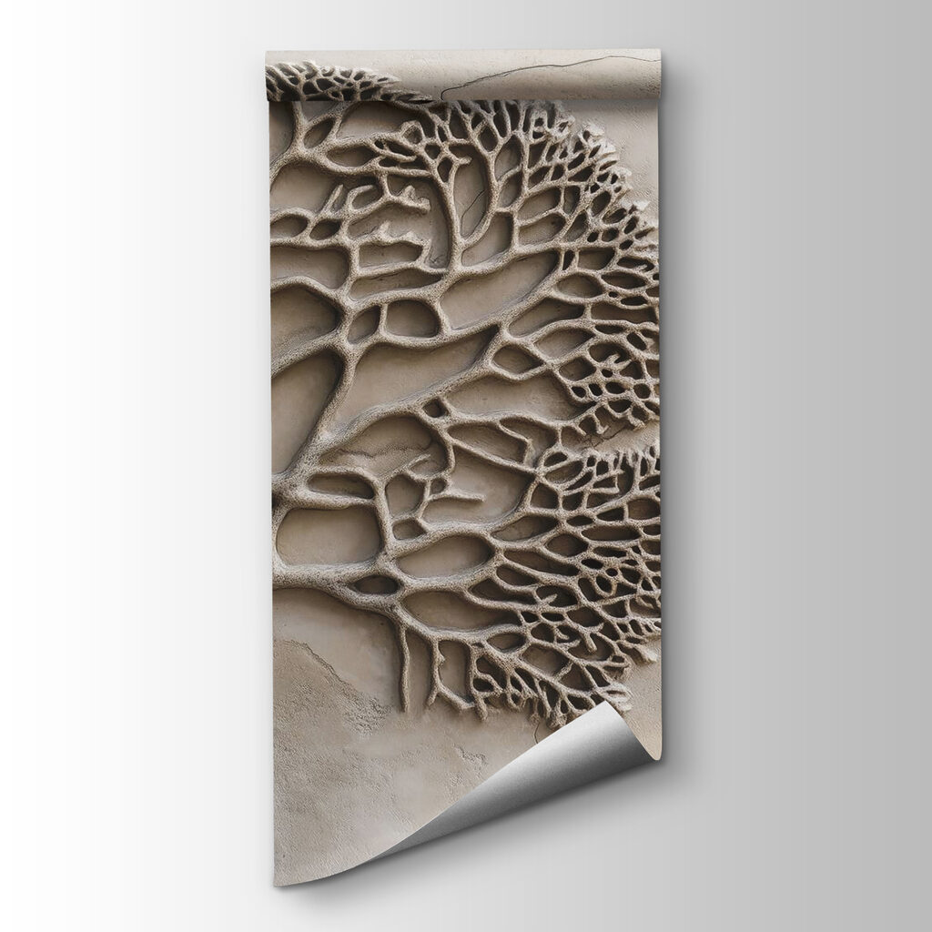 Coral on a concrete surface