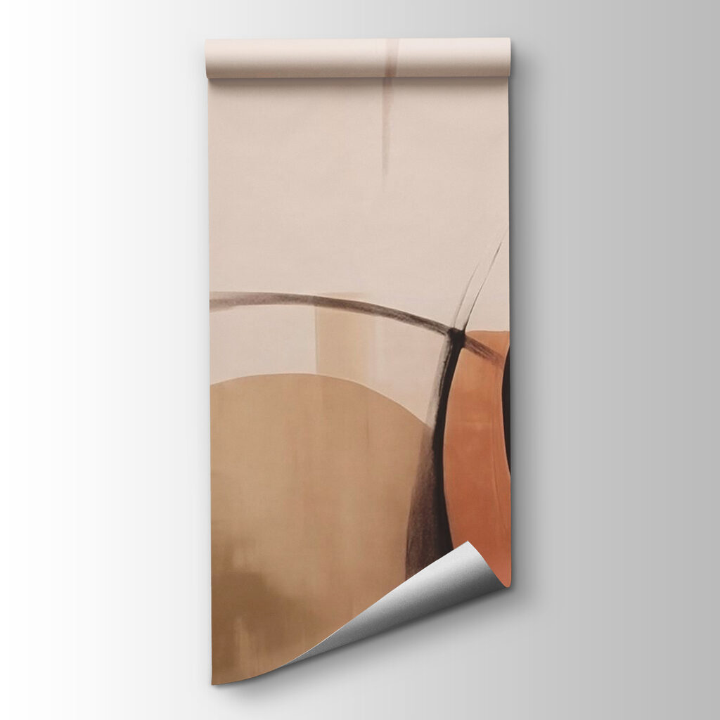 Painting of circles and lines Painting of circles and lines