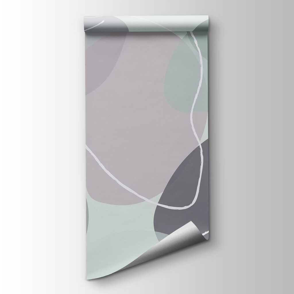 Soft shapes in soothing colors Soft shapes in soothing colors