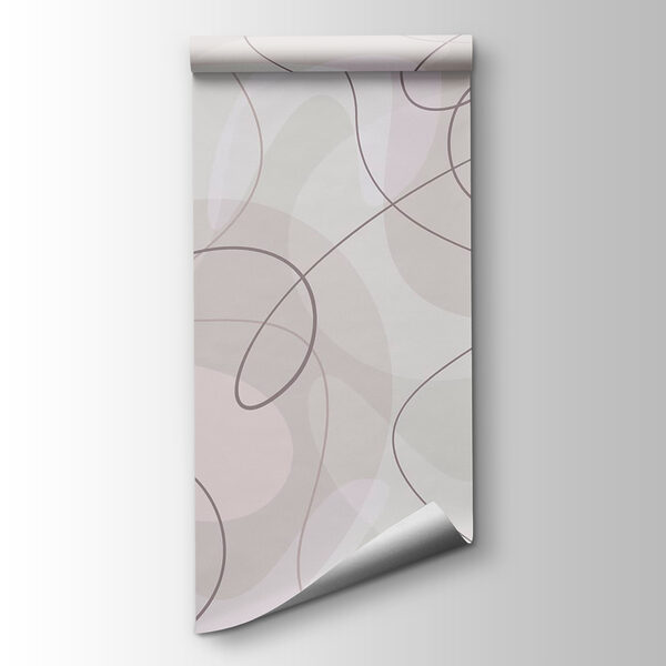 White and gray background with lines