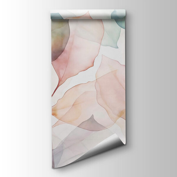 Soft hues of delicate leaves