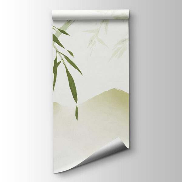 Gentle breeze through bamboo leaves Gentle breeze through bamboo leaves