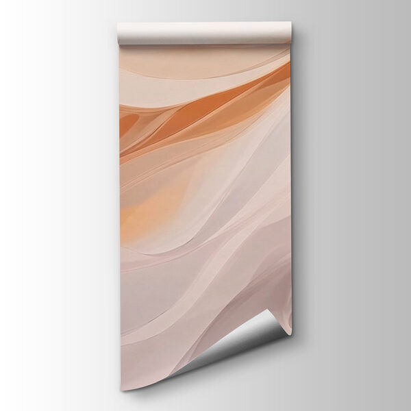 Soft waves of warm colors flowing Soft waves of warm colors flowing