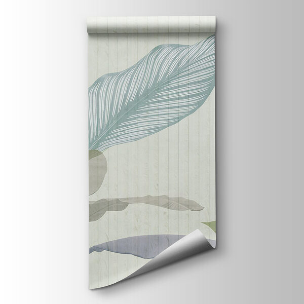 Lush foliage in soft pastel tones Lush foliage in soft pastel tones