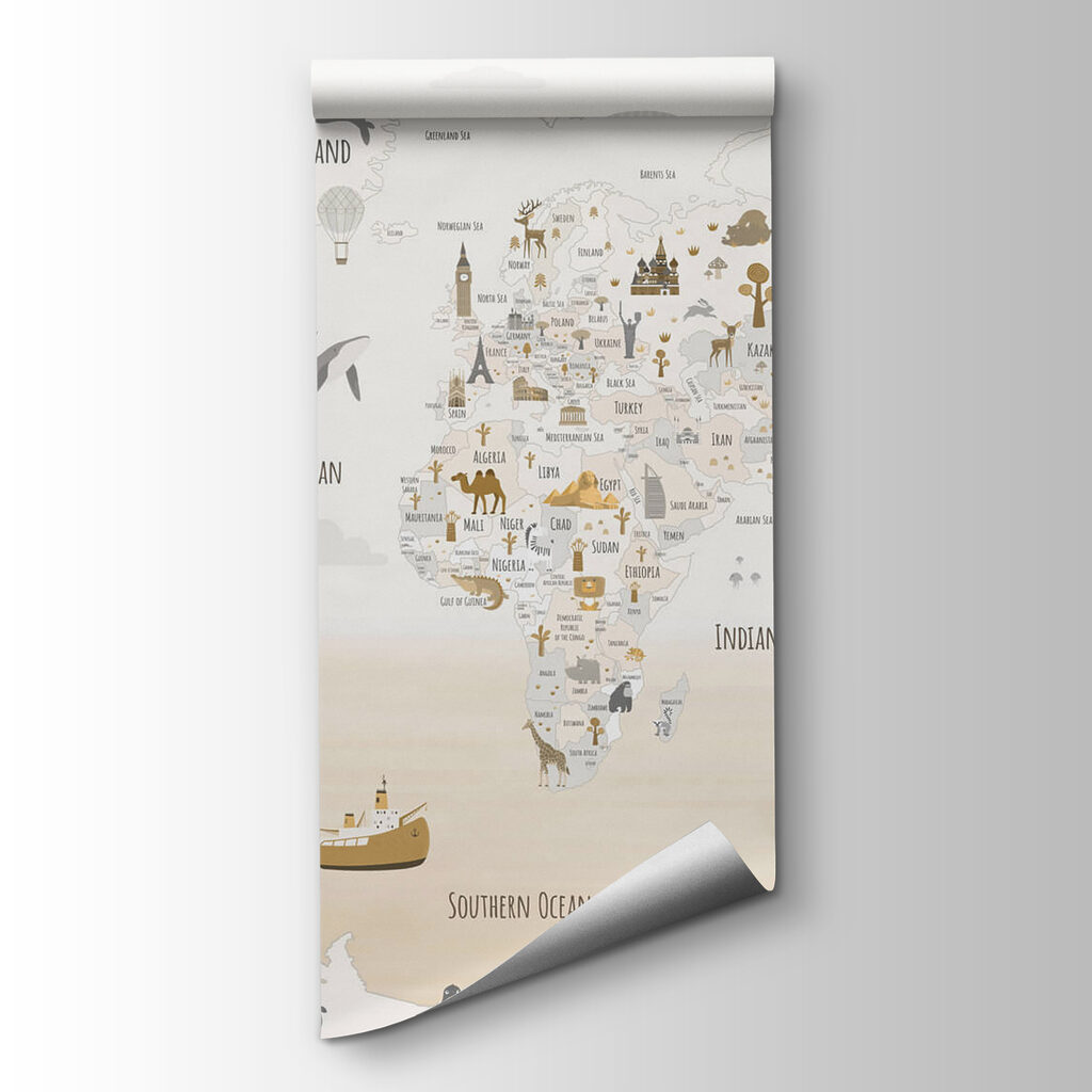 Map of the world Map of the world