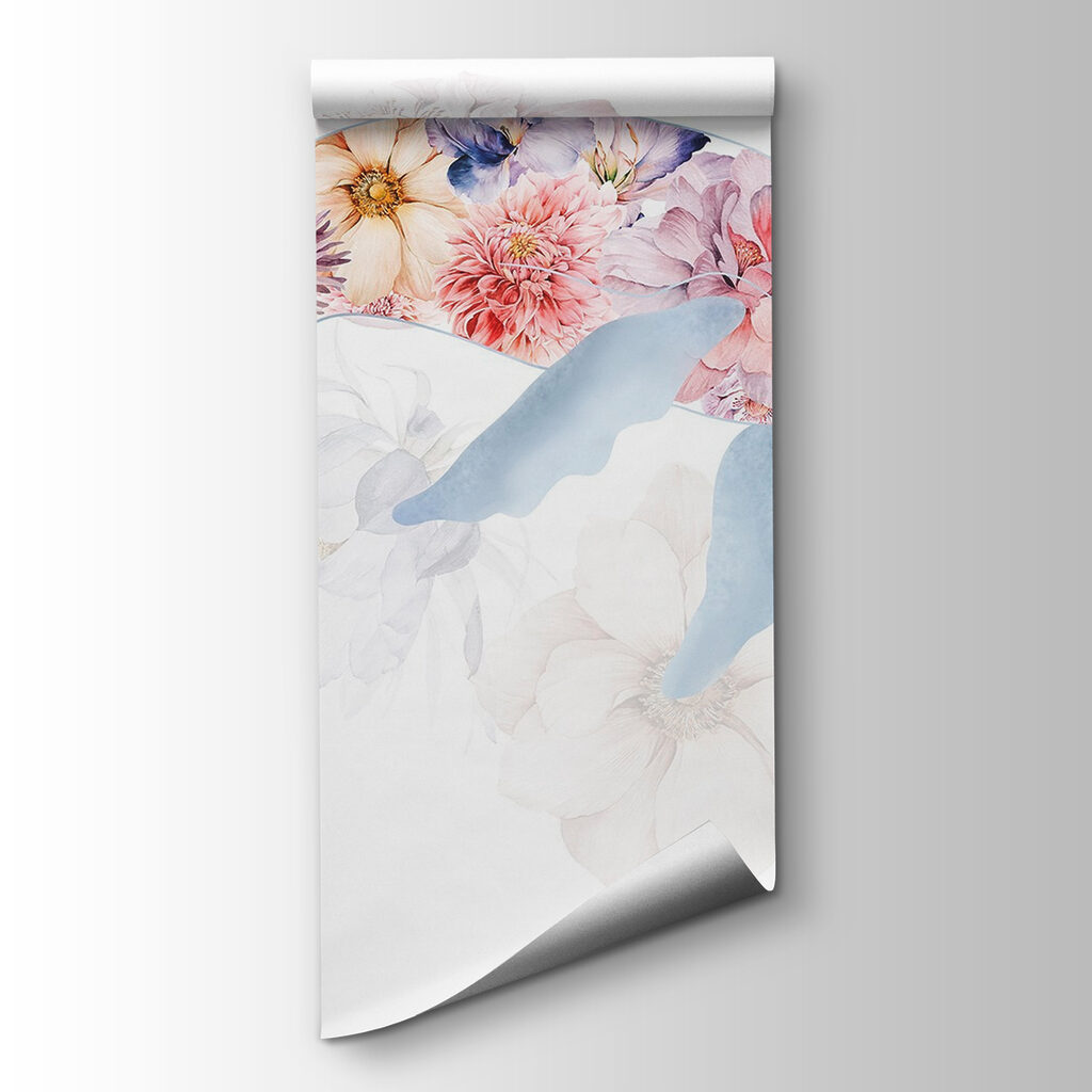 Dolphin with flowers on it Dolphin with flowers on it