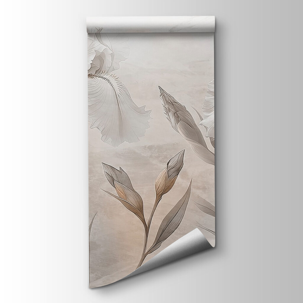 Elegant floral composition in muted tones Elegant floral composition in muted tones