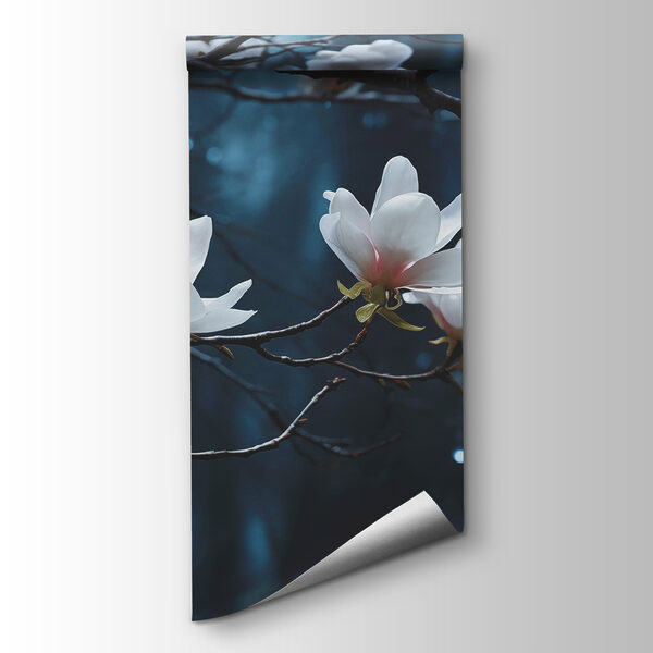 Tree with white flowers