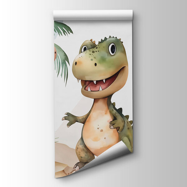 Group of dinosaurs standing on rocks Group of dinosaurs standing on rocks