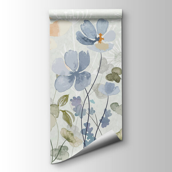 Painting of flowers and leaves Painting of flowers and leaves