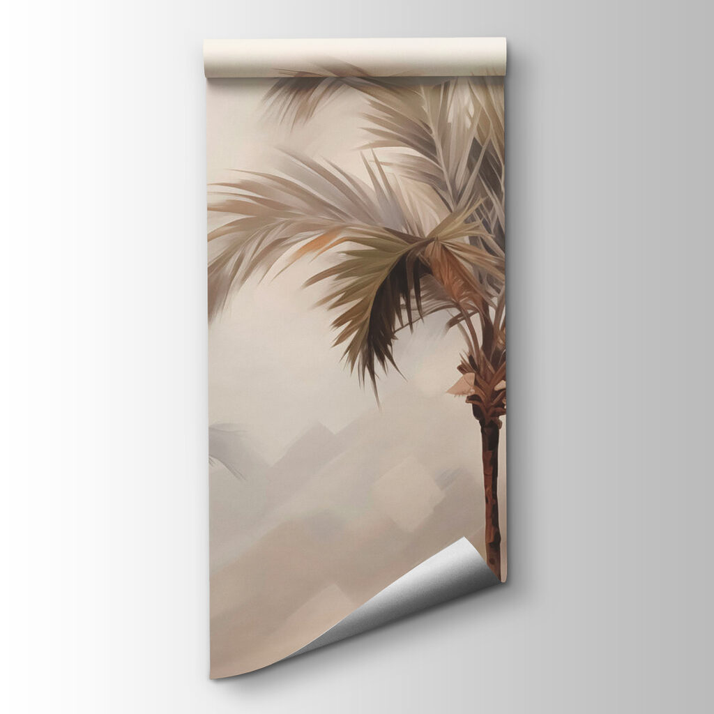 Palm trees in the fog Palm trees in the fog