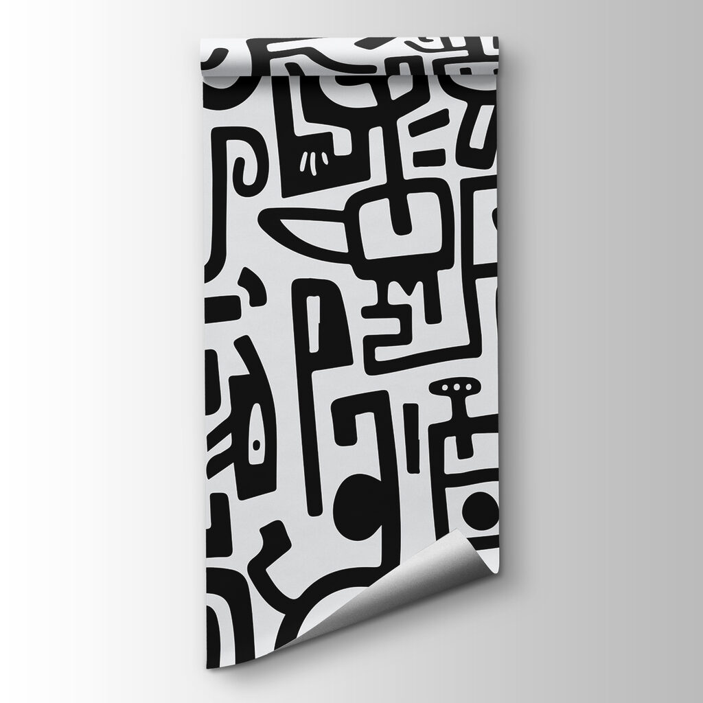 Black and white pattern Black and white pattern